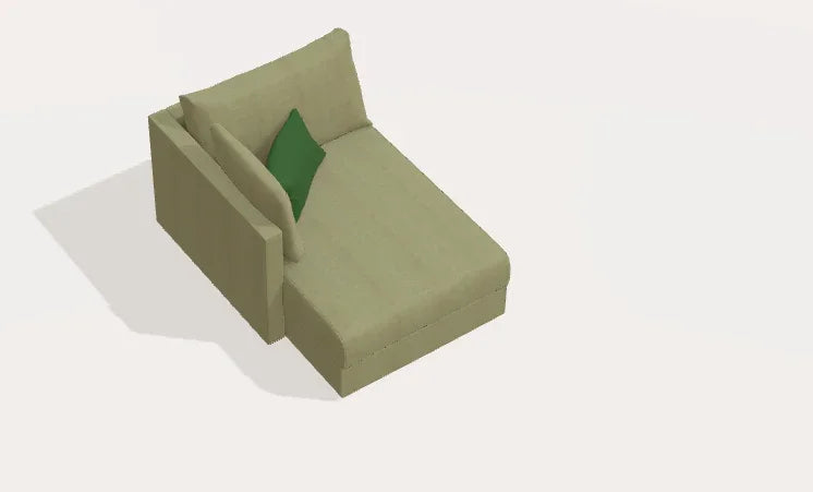 Fama Hector Fabric Sofa 95 cm