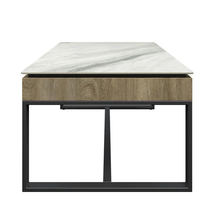 Monza White Ceramic Coffee Table MON-6610