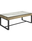 Monza White Ceramic Coffee Table MON-6610