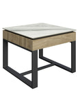 Torelli Monza White Ceramic Side Table