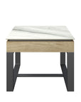 Torelli Monza White Ceramic Side Table