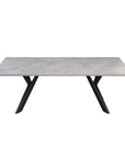 Torelli Murano Mid Grey Ceramic Coffee Table