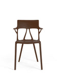 Kartell A.I Dining Chair - Moka (Set Of 2)