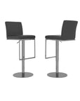 Set of 2 Torelli Enzo Leather Bar Stool