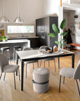 Calligaris Connubia Pentagon Extending FAST Dining Table CB4800-R 160