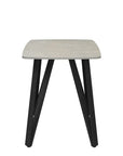 Riviera Grey Ceramic Side Table RIV-6764