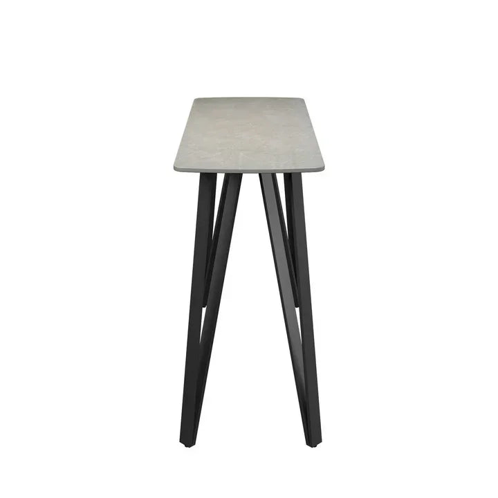 Riviera Grey Ceramic Console Table RIV-6771