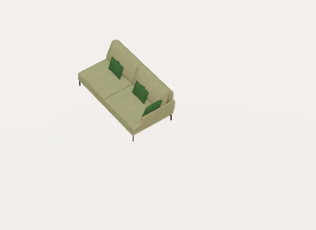 Fama Luxor Fabric Sofa 107cm