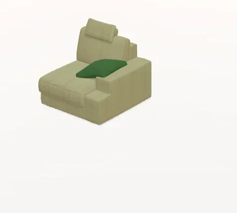 Fama Calessi Fabric Corner Sofa