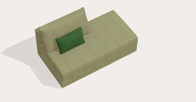 Fama Hector Fabric Sofa 95 cm