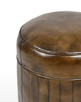 Saddle Round Footstool