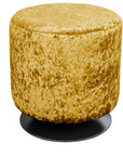 Fellini Home Round Swivel Drum Footstool