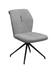 Set of 2 Torelli Sicily Fabric Swivel Dining Chair