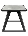 Sorrento Grey Ceramic Side Table 6689