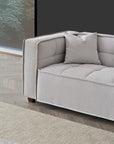 Aluxo Murray Sofa Range in Putty Boucle Fabric
