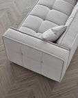 Aluxo Murray Sofa Range in Putty Boucle Fabric