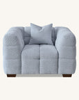 Aluxo Tribeca Sofa Range in Pearl Boucle Fabric