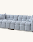 Aluxo Tribeca Sofa Range in Pearl Boucle Fabric