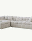 Aluxo Tribeca Corner Group in Oatmeal Boucle Fabric