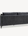 Aluxo Lenox Sofa Range in Steel Velvet