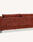 Aluxo Lenox Sofa Range in Rust Velvet