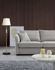 Aluxo Rubin Corner Chaise in Pebble Boucle