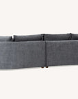 Aluxo Rubin Corner Chaise in Charcoal Boucle