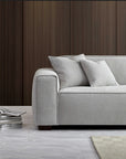 Aluxo Dakota Sofa Range in Pebble Boucle