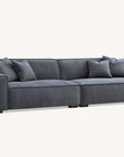 Aluxo Dakota Sofa Range in Charcoal Boucle