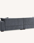 Aluxo Dakota Sofa Range in Charcoal Boucle