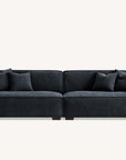 Aluxo Dakota Sofa Range Chaise in Midnight Boucle