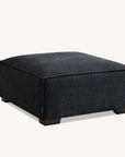 Aluxo Dakota Sofa Range Chaise in Midnight Boucle