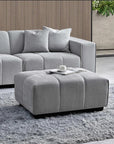 Aluxo Leonard Left Hand Corner Group in Cloudy Grey Boucle