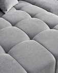 Aluxo Leonard Left Hand Corner Group in Cloudy Grey Boucle