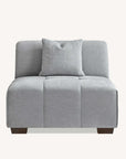 Aluxo Leonard Right Hand Corner Group in Cloudy Grey Boucle