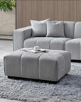 Aluxo Leonard Right Hand Corner Group in Cloudy Grey Boucle