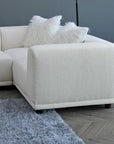 Aluxo Lottie Modular Corner Group in Polar Boucle