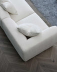 Aluxo Lottie Modular Corner Group in Polar Boucle