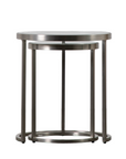 Gallery Direct Rowe Nest Table Silver