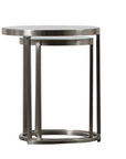 Gallery Direct Rowe Nest Table Silver
