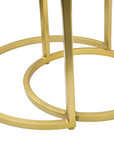 Gallery Direct Rowe Nest Table Gold