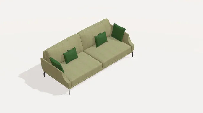 Fama Luxor Fabric Sofa 107cm
