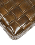 Saddle Square Quilted Footstool
