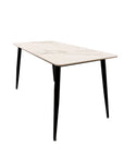 Titus 1.4 Black Dining Table with Sintered Stone Top