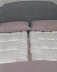 VISPRING Tiara Superb Mattress with Divan, Headboard, Mattress Toppers & Hungarian Pillows - EX DISPLAY