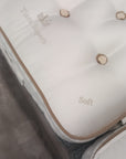 VISPRING Tiara Superb Mattress with Divan, Headboard, Mattress Toppers & Hungarian Pillows - EX DISPLAY