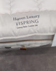 VISPRING Tiara Superb Mattress with Divan, Headboard, Mattress Toppers & Hungarian Pillows - EX DISPLAY