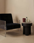 Torio Black Side Table