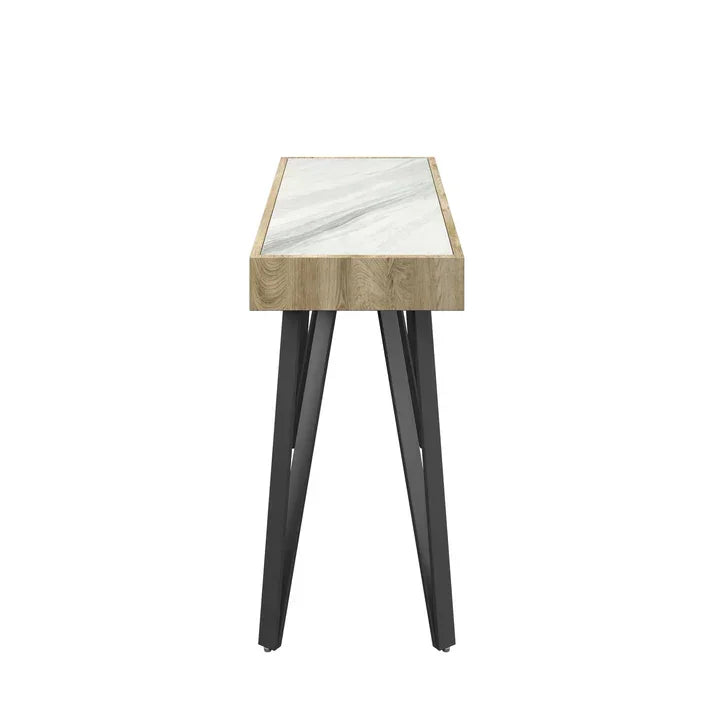 Viking White Ceramic Console Table VIK-6603