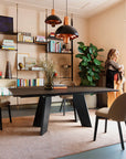 Calligaris Connubia Victor Round Extending Dining Table (CB4868-S 165)